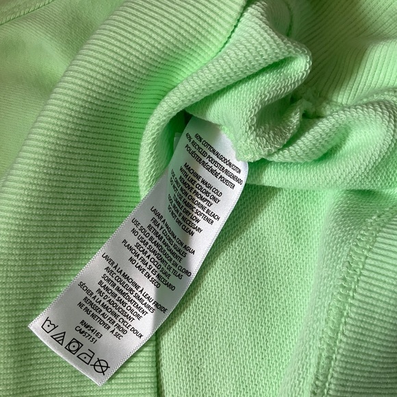 Calvin Klein Performance Set Top & Shorts L Mint Green - Picture 7 of 7